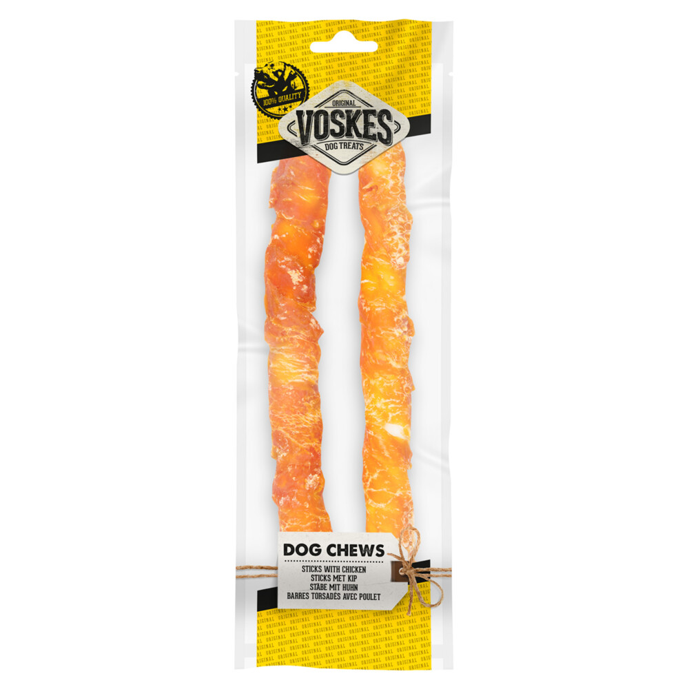 Voskes Stick Met Kip 25 cm 2 stuks