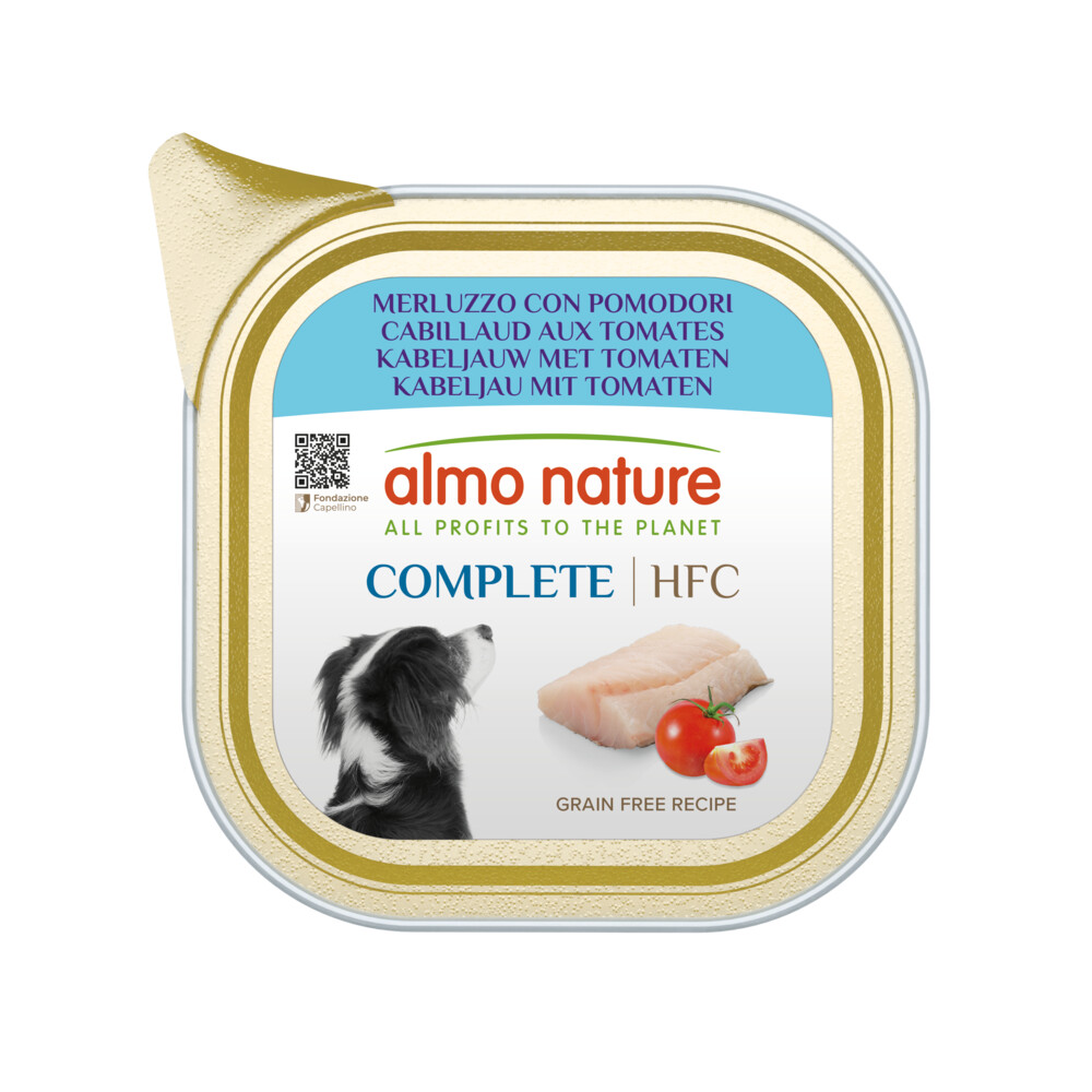 Almo Nature HFC Hondenvoer Nat Kabeljauw & Zalm 150 gr