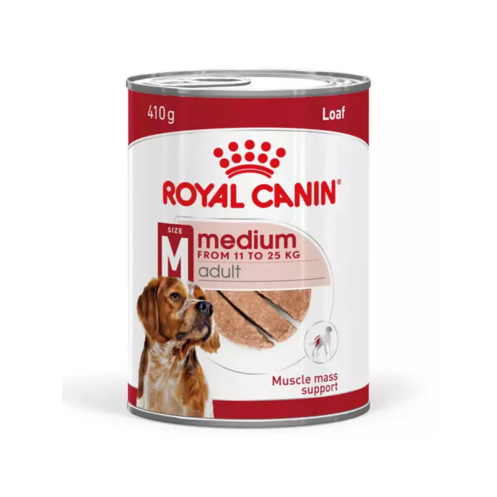 12x Royal Canin Medium Adult Hondenvoer Nat 410 gr