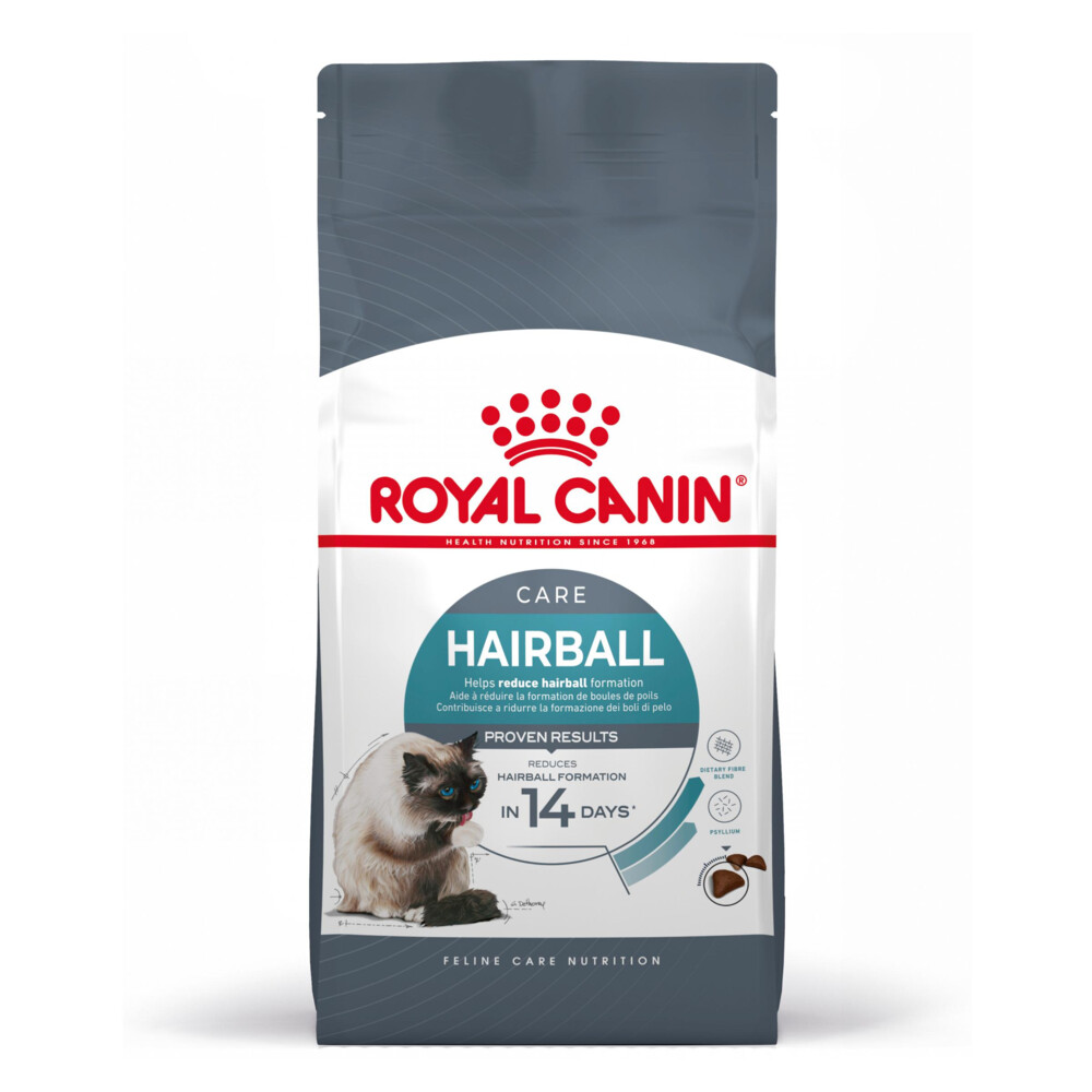 6x Royal Canin Kattenvoer Droog Hairball Care 2 kg