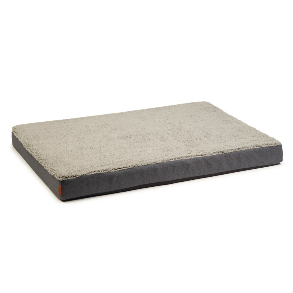 Beeztees Orthopedisch Ligkussen Zira Grijs 120 x 80 cm