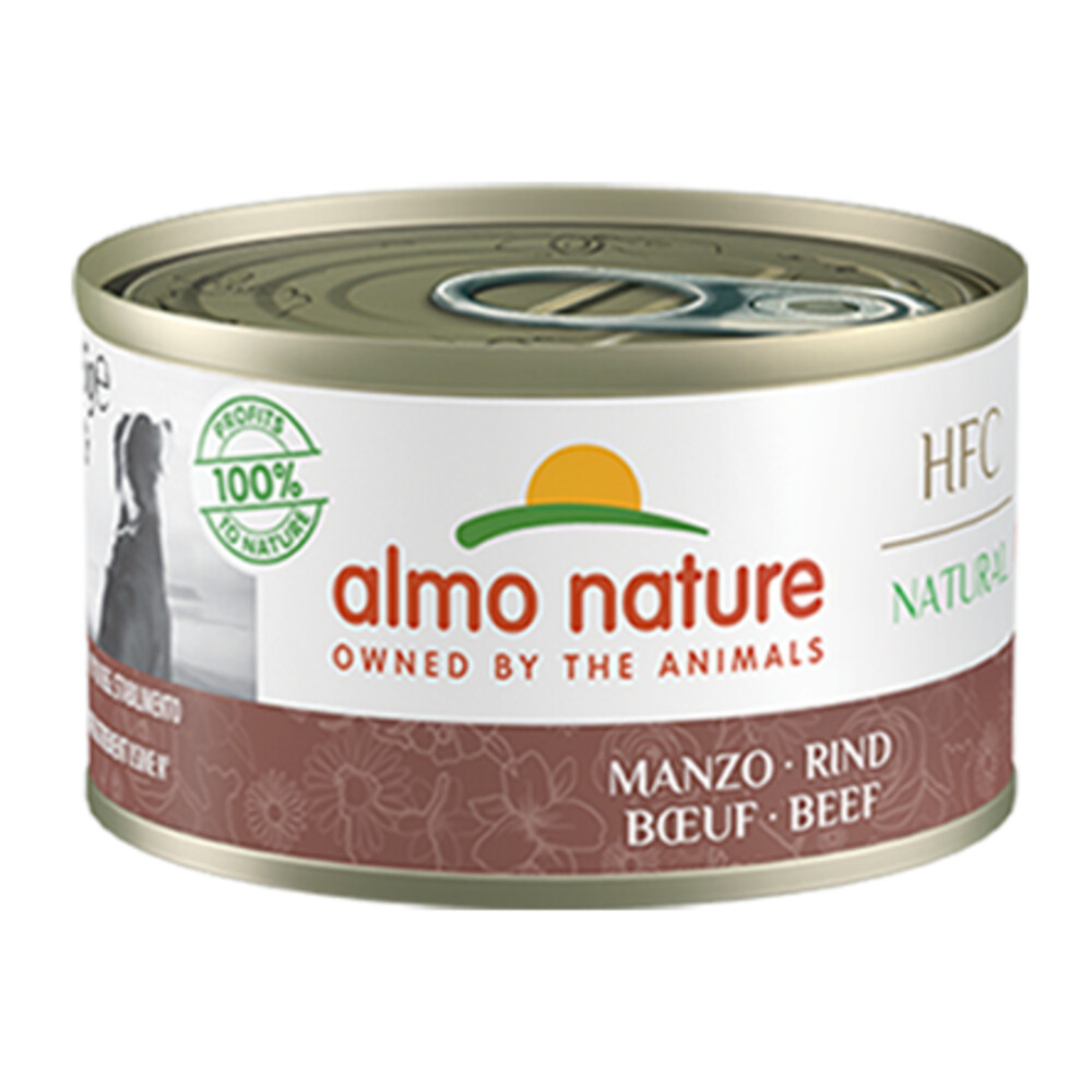 Almo Nature HFC Natural Hondenvoer Nat Rundvlees 95 gr