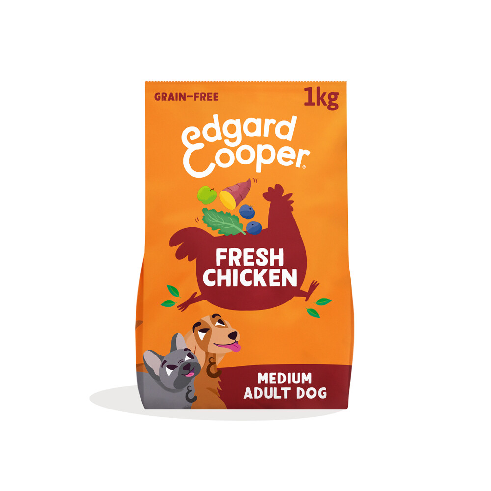 Edgard & Cooper Hondenvoer Droog Kip Medium 1 kg