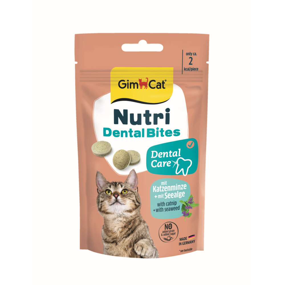 GimCat Kattensnack Nutri Dental Bites 40 gr