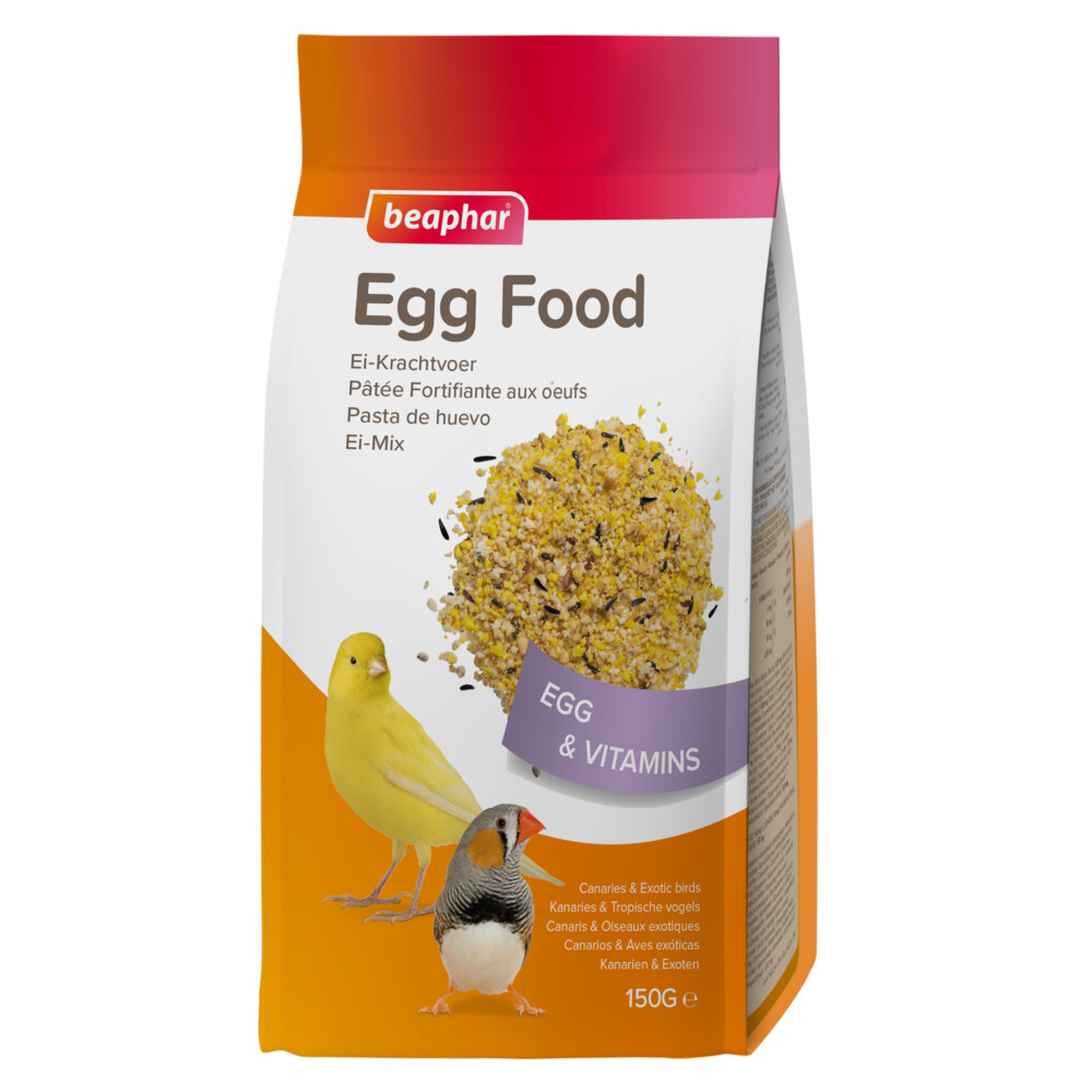 Beaphar Ei-krachtvoer Kanaries & Tropische Vogels 150 Gr