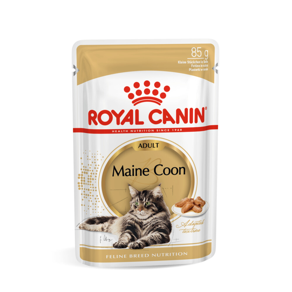 48x Royal Canin Kattenvoer Nat Maine Coon Loaf 85 gr