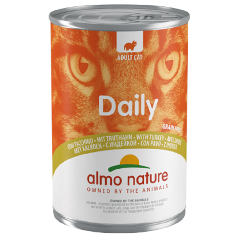 Almo Nature Daily Menu Kattenvoer Nat Kalkoen 400 gr