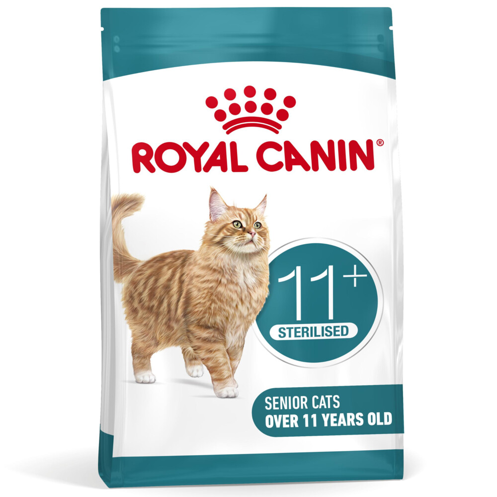 12x Royal Canin Kattenvoer Droog Ageing Sterilised 11+ 400 gr