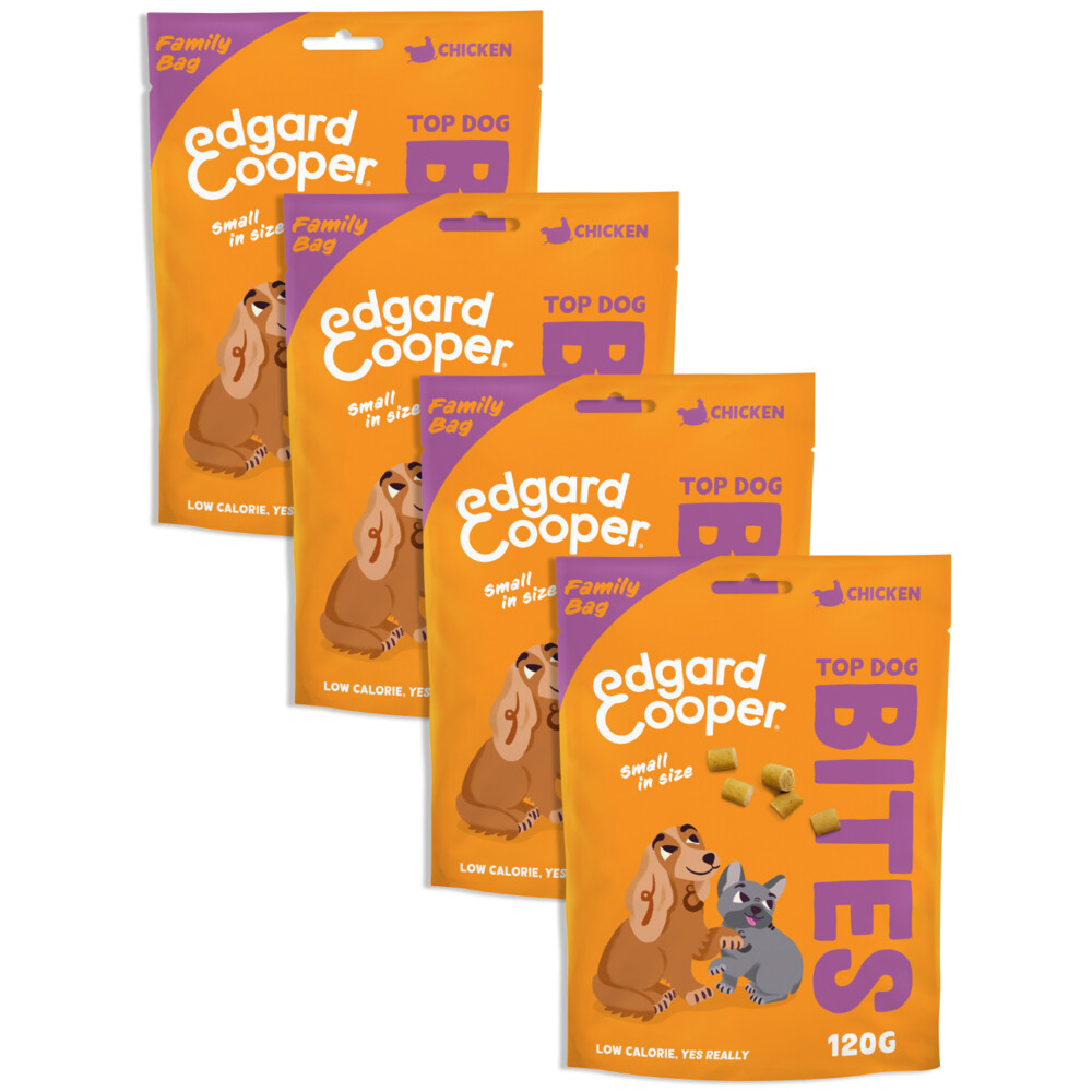 4x Edgard & Cooper Adult Bite S Kip 120 gr