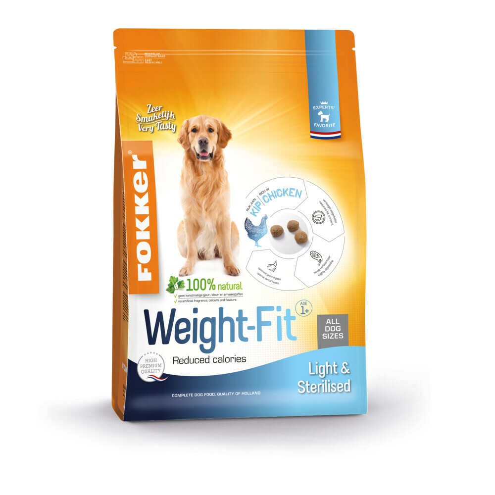 Fokker Weight-Fit Hondenvoer 13 kg