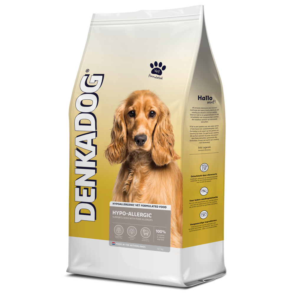 Denkadog Hondenvoer Hypo Allergic 12,5 kg