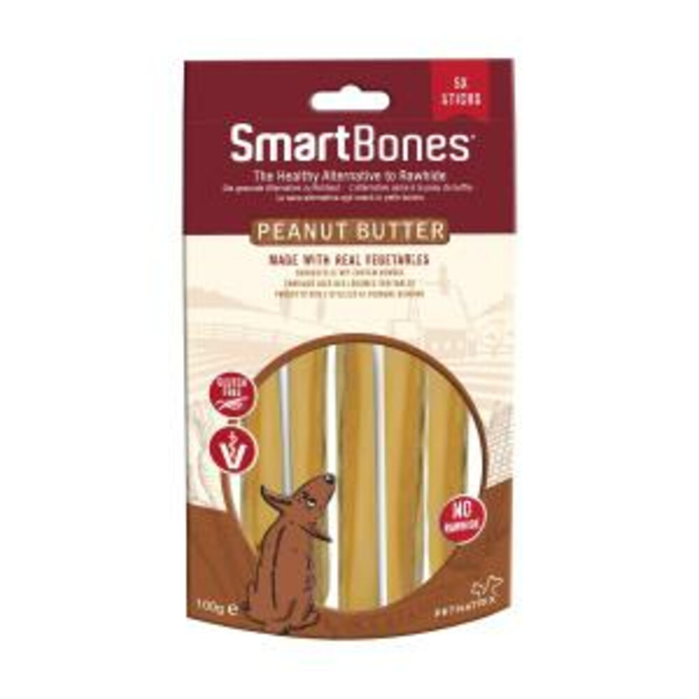 16x Smartbones Peanut Butter Sticks 5 stuks
