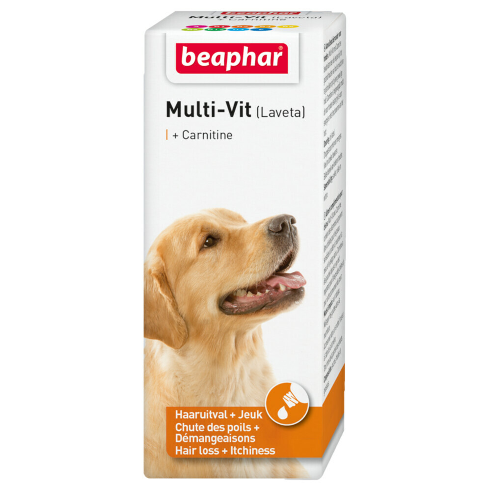 6x Beaphar Multi-Vit Hond 50 ml