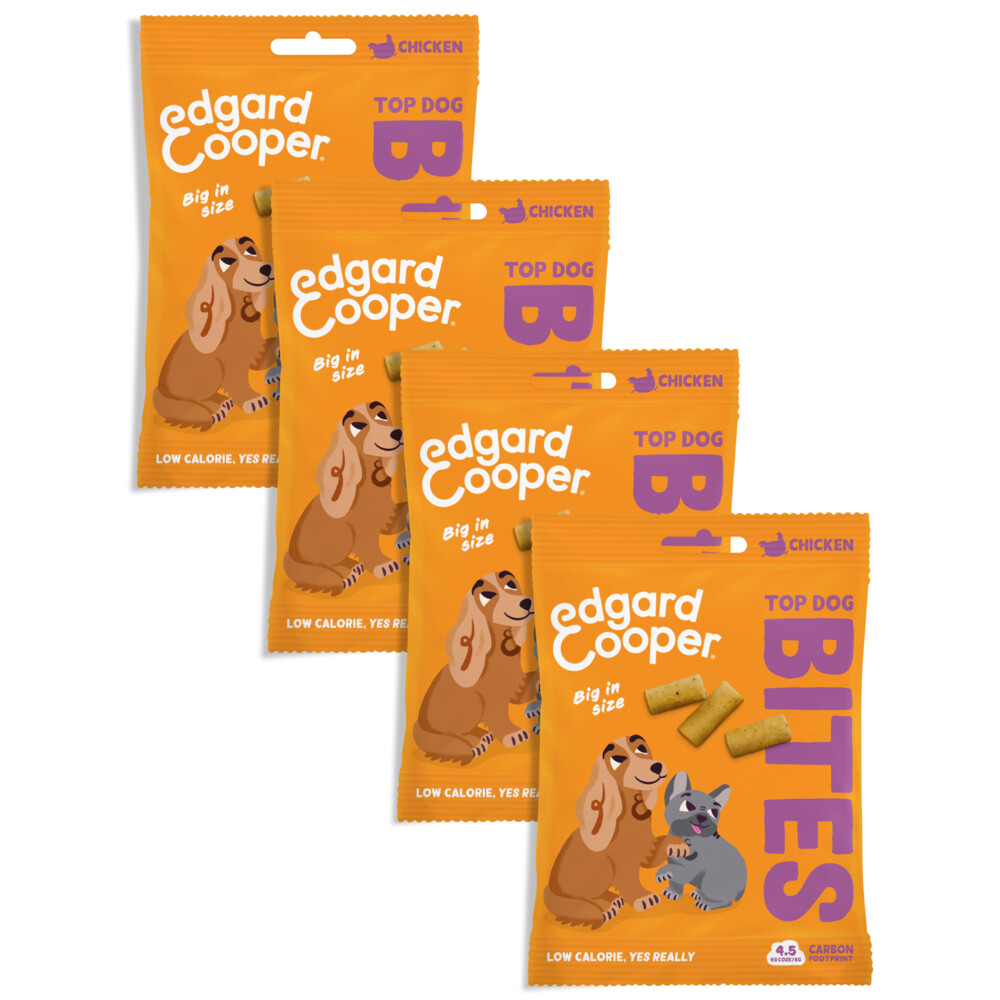 4x Edgard & Cooper Adult Bite L Kip 50 gr