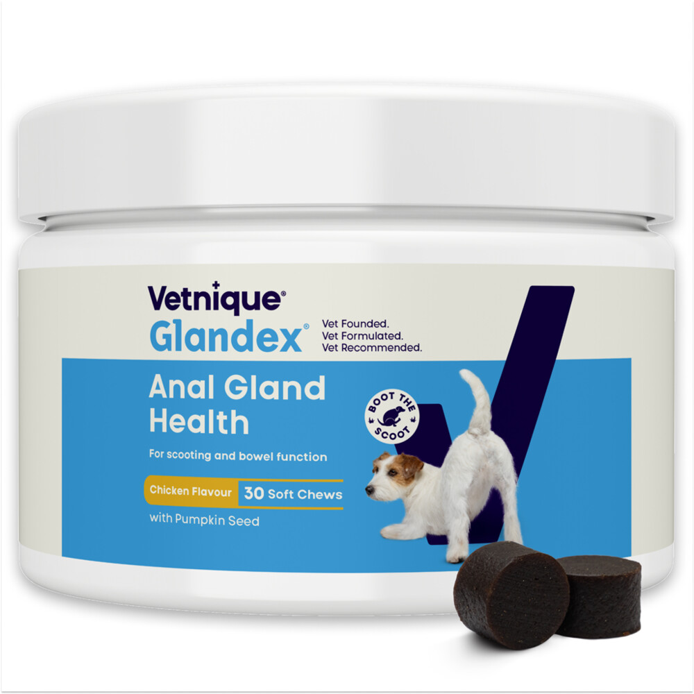 Glandex Hondensnack Soft Chews Kip 30 stuks 120 gr