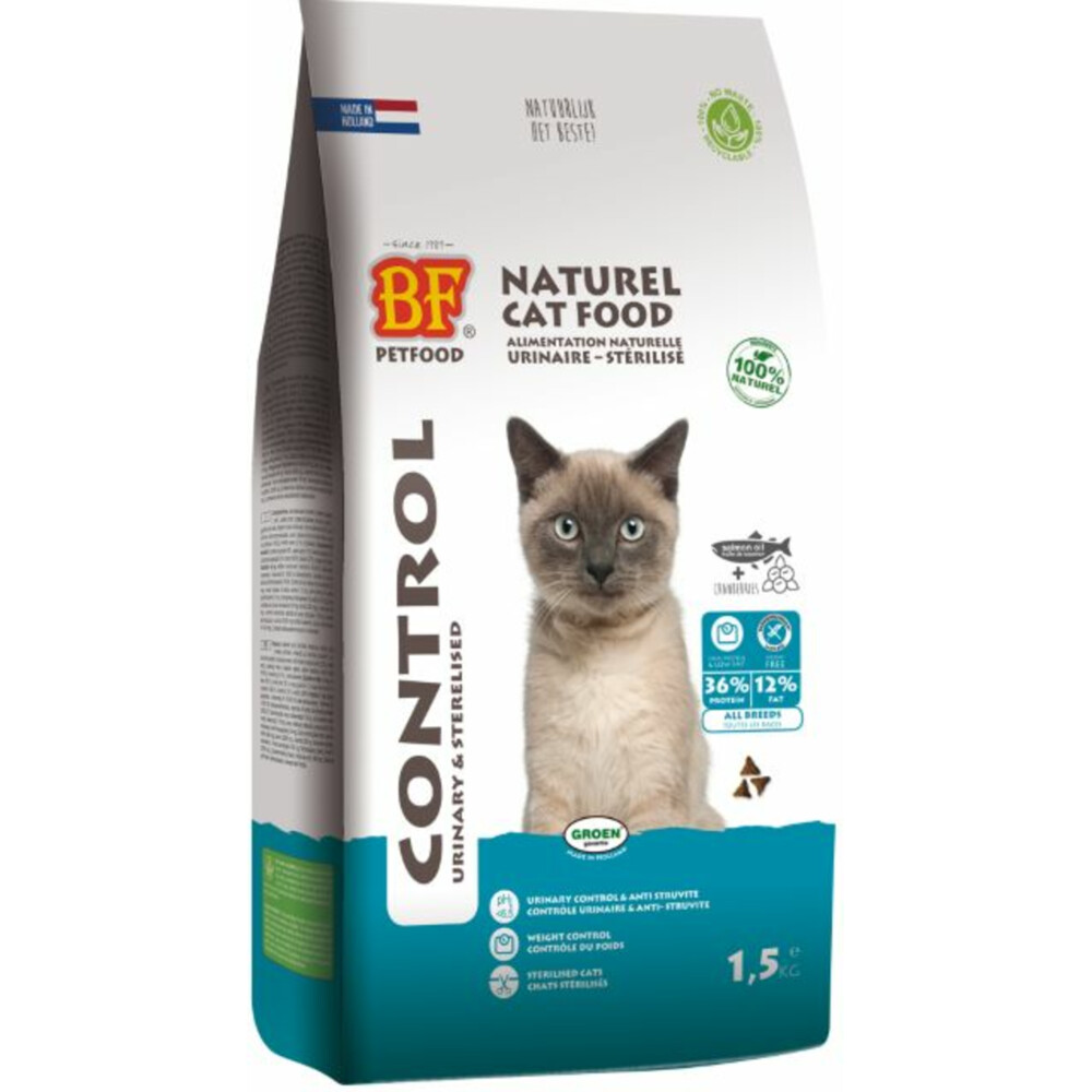 BF Petfood Kattenvoer Control 1,5 kg