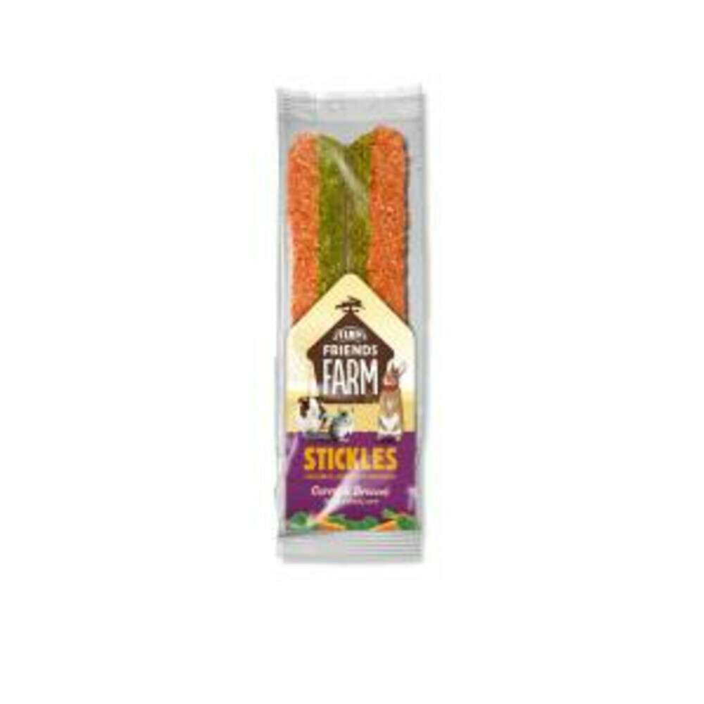 8x Tiny Friends Farm Knaagdierstick Wortel - Broccoli 100 gr