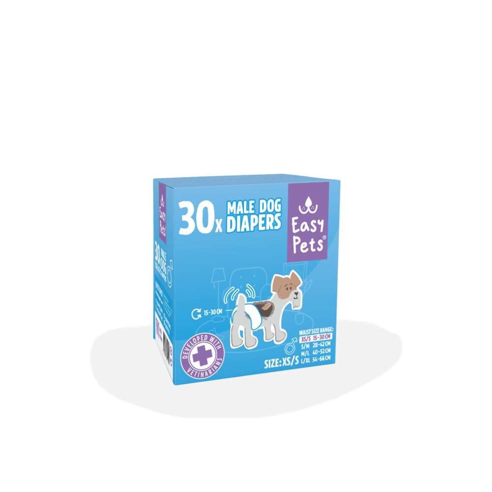EasyPets Hondenluiers Reu XS/S 30 stuks