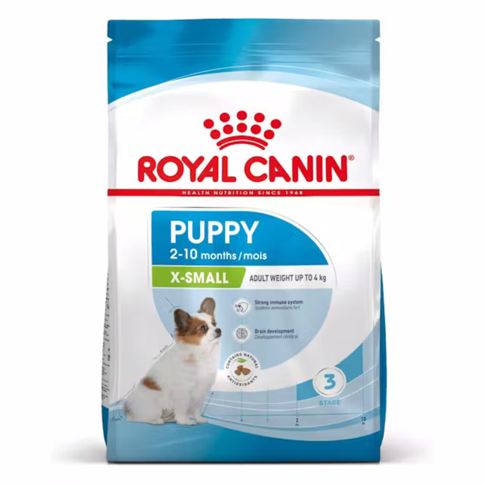 4x Royal Canin Extra Small Puppy Hondenvoer 3 kg